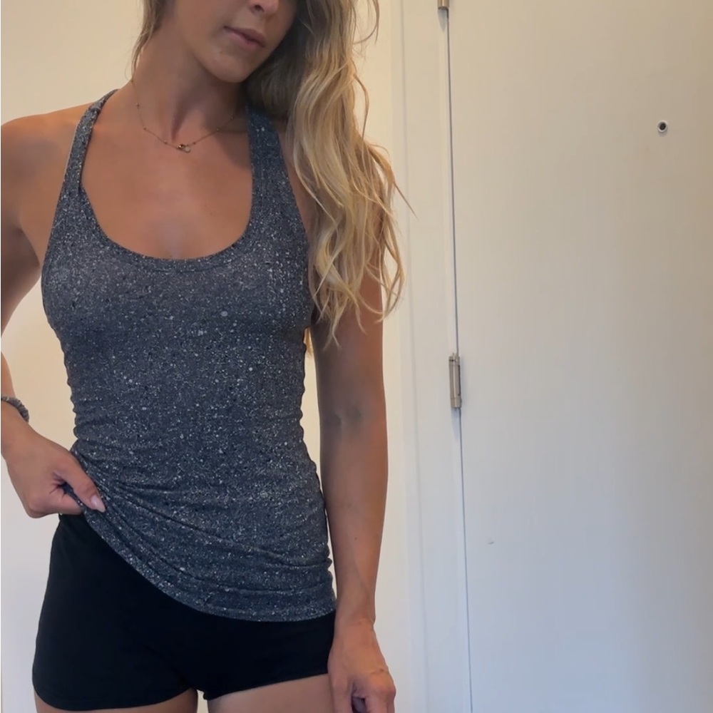 Lululemon Athletica Charcoal Tank Top